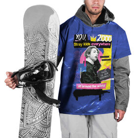 Накидка на куртку 3D с принтом stray kids в Петрозаводске, 100% полиэстер |  | k pop | skz | stray kids | бан чан | ли ноу | скз | стрей кидс | сынмин | уджин | феликс | хан | хёджин | чанбин
