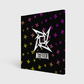 Холст квадратный с принтом METALLICA / МЕТАЛЛИКА в Петрозаводске, 100% ПВХ |  | hetfield | james | logo | metal | metalica | metallica | music | rock | star | джеймс | звезда | знак | ларс | лого | логотип | логотипы | метал | металика | металлика | музыка | рок | символ | символы | ульрих | хэтфилд