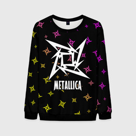 Мужской свитшот 3D с принтом METALLICA / МЕТАЛЛИКА в Петрозаводске, 100% полиэстер с мягким внутренним слоем | круглый вырез горловины, мягкая резинка на манжетах и поясе, свободная посадка по фигуре | hetfield | james | logo | metal | metalica | metallica | music | rock | star | джеймс | звезда | знак | ларс | лого | логотип | логотипы | метал | металика | металлика | музыка | рок | символ | символы | ульрих | хэтфилд