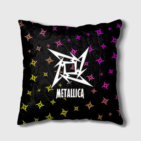 Подушка 3D с принтом METALLICA / МЕТАЛЛИКА в Петрозаводске, наволочка – 100% полиэстер, наполнитель – холлофайбер (легкий наполнитель, не вызывает аллергию). | состоит из подушки и наволочки. Наволочка на молнии, легко снимается для стирки | hetfield | james | logo | metal | metalica | metallica | music | rock | star | джеймс | звезда | знак | ларс | лого | логотип | логотипы | метал | металика | металлика | музыка | рок | символ | символы | ульрих | хэтфилд