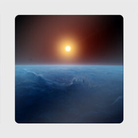 Магнит виниловый Квадрат с принтом Звезда по имени солнце в Петрозаводске, полимерный материал с магнитным слоем | размер 9*9 см, закругленные углы | астрономия | вселенная | звезда | космос | солнце