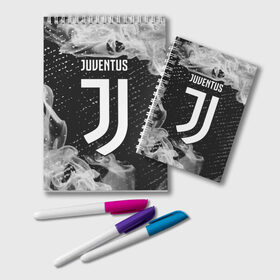 Блокнот с принтом JUVENTUS / ЮВЕНТУС в Петрозаводске, 100% бумага | 48 листов, плотность листов — 60 г/м2, плотность картонной обложки — 250 г/м2. Листы скреплены удобной пружинной спиралью. Цвет линий — светло-серый
 | Тематика изображения на принте: ball | club | dtynec | foot | football | italy | juventus | logo | ronaldo | sport | team | дибала | италия | клуб | лого | логотип | логотипы | огмутегы | роналдо | сборная | символ | символы | спорт | форма | футбол | футболист | футболисту | 