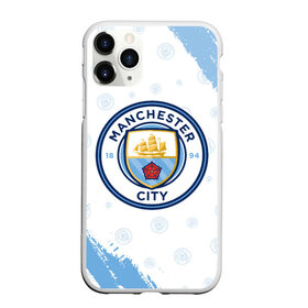 Чехол для iPhone 11 Pro Max матовый с принтом MANCHESTER CITY Манчестер Сити в Петрозаводске, Силикон |  | 