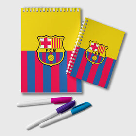 Блокнот с принтом Barcelona в Петрозаводске, 100% бумага | 48 листов, плотность листов — 60 г/м2, плотность картонной обложки — 250 г/м2. Листы скреплены удобной пружинной спиралью. Цвет линий — светло-серый
 | ansu fati | barcelona | coutinho | doelpunt | doelpunten | fc barcelona | football | goal | goals | gol | highlights | koeman | la liga | lenglet | messi | neto | premier league | samenvatting | soccer | sp:liliga | sp:tyhigh | voetbal | ziggo | ziggo spo
