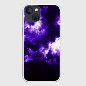 Чехол для iPhone 13 с принтом Purple Clouds в Петрозаводске,  |  | abstraction | clouds | glow | light | purple | purple clouds | texture | абстракция | облака | свет | свечение | текстура | фиолетовые тучи | фиолетовый