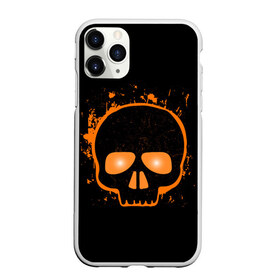 Чехол для iPhone 11 Pro Max матовый с принтом Halloween в Петрозаводске, Силикон |  | Тематика изображения на принте: cat | ghost | halloween | monster | skull | zombie | зомби | кладбище | кот | кошка | летучая | монстр | монстры | мышь | приведение | приведения | призрак | призраки | тыква | хэллоуин | череп