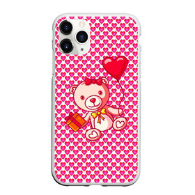 Чехол для iPhone 11 Pro матовый с принтом Медвежонок сюрприз в Петрозаводске, Силикон |  | baby | bear | love is | teddy | valentines | бабочка | бантик | валентина | влюбленный | воздушный шарик | девочка | игрушка | лучшая мама | любимая жена | люблю | любовь | малыш | марта | медведь | медвежата | милый