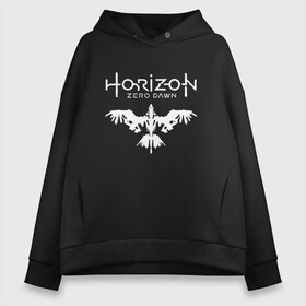 Женское худи Oversize хлопок с принтом HORIZON ZERO DAWN в Петрозаводске, френч-терри — 70% хлопок, 30% полиэстер. Мягкий теплый начес внутри —100% хлопок | боковые карманы, эластичные манжеты и нижняя кромка, капюшон на магнитной кнопке | game | horizon zero 2 | horizon zero dawn | древний арсенал | игра. | хоризон | хоризон 2 | хоризон зеро давн