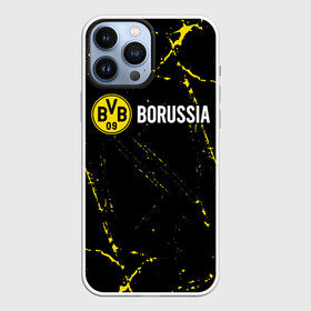 Чехол для iPhone 13 Pro Max с принтом BORUSSIA   Боруссия в Петрозаводске,  |  | borussia | club | dortmund | footbal | logo | боруссия | дортмунд | знак | клуб | логотип | логотипы | символ | символы | форма | футбол | футбольная | футбольный