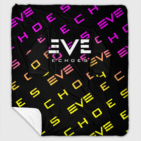 Плед с рукавами с принтом EVE ECHOES ИВ ЭХО в Петрозаводске, 100% полиэстер | Закругленные углы, все края обработаны. Ткань не мнется и не растягивается. Размер 170*145 | echo | echoes | eve | game | games | logo | online | space | ев онлайн | ев эхо | еве | ив онлайн | ив эхо | игра | игры | космос | лого | логотип | логотипы | онлайн | символ | символы | эхо | эхос