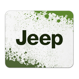 Коврик для мышки прямоугольный с принтом JEEP / Джип в Петрозаводске, натуральный каучук | размер 230 х 185 мм; запечатка лицевой стороны | Тематика изображения на принте: auto | jeep | logo | moto | symbol | авто | автомобиль | гонки | джип | знак | лого | логотип | логотипы | марка | машина | мото | символ | символы