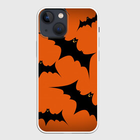 Чехол для iPhone 13 mini с принтом Летучая мышь в Петрозаводске,  |  | halloween | летучая мышь | праздник | страшный праздник | хэллоуин