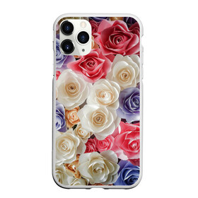 Чехол для iPhone 11 Pro Max матовый с принтом Розы в Петрозаводске, Силикон |  | бабочка | бабочки | девушкам | милый рисунок | природа | радуга | роза | розы | цветок | цветочек | цветочки | цветы | шипы | шипы и розы