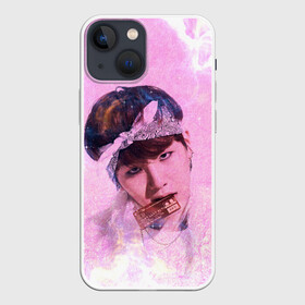 Чехол для iPhone 13 mini с принтом BTS в Петрозаводске,  |  | bts | cute | jungkook | k pop | korean | rm | бойбенд | бтс | ви | джей хоуп | джонгук | кпоп | милый | сюга | чимин | чин