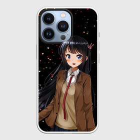 Чехол для iPhone 13 Pro с принтом Май Сакураджима в Петрозаводске,  |  | anime | mai sakurajima | seishun buta yarou wa bunny girl senpai no yume wo minai | аниме | вайфу | май сакураджима | этот глупый свин не понимает мечту девочки зайки