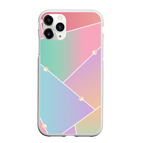 Чехол для iPhone 11 Pro Max матовый с принтом Нежные цвета геометрии в Петрозаводске, Силикон |  | геометрический | геометрия | мозаика | нежные | нежный | пастель.пастельный | цвет | цвета
