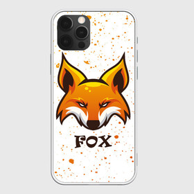 Чехол для iPhone 12 Pro с принтом FOX в Петрозаводске, силикон | область печати: задняя сторона чехла, без боковых панелей | Тематика изображения на принте: animals | fox | foxes | foxy | ginger | животные | лис | лиса | лисенок | лисий | лисица | лисицы | лисичка | лисички | лисы | лисята | оранжевый