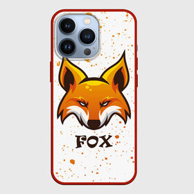 Чехол для iPhone 13 Pro с принтом FOX в Петрозаводске,  |  | animals | fox | foxes | foxy | ginger | животные | лис | лиса | лисенок | лисий | лисица | лисицы | лисичка | лисички | лисы | лисята | оранжевый