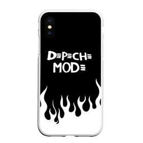 Чехол для iPhone XS Max матовый с принтом Depeche Mode в Петрозаводске, Силикон | Область печати: задняя сторона чехла, без боковых панелей | depeche mode | альтернативный | вестник моды | депеш мод | дэйв гаан | индастриал | мартин гор | музыка | новая волна | рок | синти поп | электроник | энди флетчер