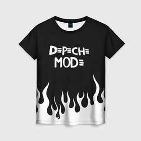 Женская футболка 3D с принтом Depeche Mode в Петрозаводске, 100% полиэфир ( синтетическое хлопкоподобное полотно) | прямой крой, круглый вырез горловины, длина до линии бедер | depeche mode | альтернативный | вестник моды | депеш мод | дэйв гаан | индастриал | мартин гор | музыка | новая волна | рок | синти поп | электроник | энди флетчер