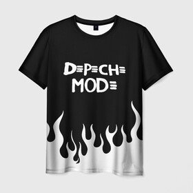 Мужская футболка 3D с принтом Depeche Mode в Петрозаводске, 100% полиэфир | прямой крой, круглый вырез горловины, длина до линии бедер | depeche mode | альтернативный | вестник моды | депеш мод | дэйв гаан | индастриал | мартин гор | музыка | новая волна | рок | синти поп | электроник | энди флетчер