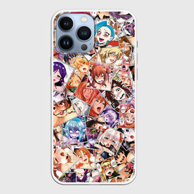 Чехол для iPhone 13 Pro Max с принтом Color ahegao   Цветные Ахегао девушки в Петрозаводске,  |  | ahegao | anime | manga | аниме | ахегао | коллаж | манга | паттерн | цвет