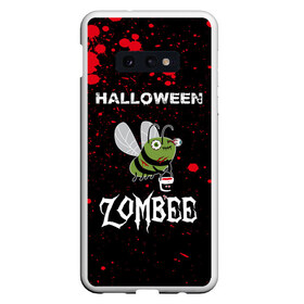 Чехол для Samsung S10E с принтом Halloween ZOMBEE в Петрозаводске, Силикон | Область печати: задняя сторона чехла, без боковых панелей | 31 октября | halloween | halowen | ведьма | день всех святых | джек | костюм | кровь | лого | монстр | надпись | праздник | приведение | призрак | светильник | символ | страшная | тыква | ужасы | хеллоуин | хеллуин