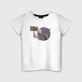 Детская футболка хлопок с принтом Фу в Петрозаводске, 100% хлопок | круглый вырез горловины, полуприлегающий силуэт, длина до линии бедер | mc lao | mclao | бан | блогер | богатыри | лайрафортнайт | мельница | мслао
