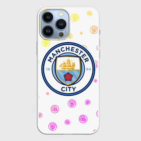 Чехол для iPhone 13 Pro Max с принтом MANCHESTER CITY Манчестер Сити в Петрозаводске,  |  | Тематика изображения на принте: city | club | footbal | logo | manchester | знак | клуб | логотип | логотипы | манчестер | символ | символы | сити | форма | футбол | футбольная | футбольный