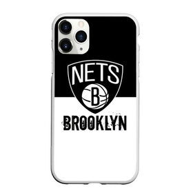 Чехол для iPhone 11 Pro Max матовый с принтом Бруклирн в Петрозаводске, Силикон |  | brooklyn | nba | америка | баскетбол | бруклирн | нба | нью йорк | спорт