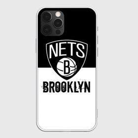 Чехол для iPhone 12 Pro Max с принтом Бруклирн в Петрозаводске, Силикон |  | Тематика изображения на принте: brooklyn | nba | америка | баскетбол | бруклирн | нба | нью йорк | спорт