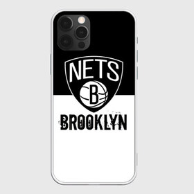 Чехол для iPhone 12 Pro Max с принтом Бруклирн в Петрозаводске, Силикон |  | brooklyn | nba | америка | баскетбол | бруклирн | нба | нью йорк | спорт