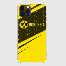 Чехол для iPhone 12 Pro Max с принтом BORUSSIA Боруссия в Петрозаводске, Силикон |  | borussia | club | dortmund | footbal | logo | боруссия | дортмунд | знак | клуб | логотип | логотипы | символ | символы | форма | футбол | футбольная | футбольный