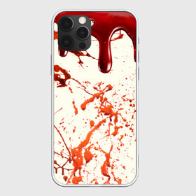 Чехол для iPhone 12 Pro с принтом Стекающая кровь в Петрозаводске, силикон | область печати: задняя сторона чехла, без боковых панелей | 2020 | blood | halloween | капли | кровавый | кровь | пятна | следы | стекающая | хэллоуин | хэлоуин