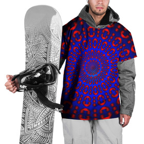 Накидка на куртку 3D с принтом Двоичная система в Петрозаводске, 100% полиэстер |  | двоичная система | программный код | цифра | цифры | числа