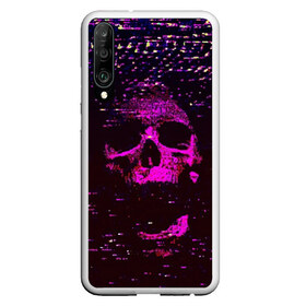 Чехол для Honor P30 с принтом Phonk Skull в Петрозаводске, Силикон | Область печати: задняя сторона чехла, без боковых панелей | Тематика изображения на принте: 90 | 90 е | hip hop | music | phonk | phonk memphis | phonk rap | phonk skull | rap | skull | trap | vhs | девяностые | музыка | музыка фонк | помехи | реп | рэп | треп | трэп | флекс | фонк | фонк мемфис | фонк реп | фонк рэп | хип хоп | чере