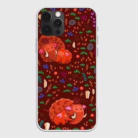 Чехол для iPhone 12 Pro Max с принтом Mammoths в Петрозаводске, Силикон |  | animals | heart | mammoths | pattern | patterns | texture | звери | мамонты | паттерн | сердечка | текстура | узоры