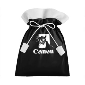 Подарочный 3D мешок с принтом Canon в Петрозаводске, 100% полиэстер | Размер: 29*39 см | canon | кэнон | линза | снимок | фото | фотоаппарат | фотограф | фотографер | фотография | фоточки
