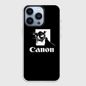 Чехол для iPhone 13 Pro с принтом Canon в Петрозаводске,  |  | Тематика изображения на принте: canon | кэнон | линза | снимок | фото | фотоаппарат | фотограф | фотографер | фотография | фоточки