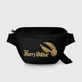 Поясная сумка 3D с принтом Harry Potter в Петрозаводске, 100% полиэстер | плотная ткань, ремень с регулируемой длиной, внутри несколько карманов для мелочей, основное отделение и карман с обратной стороны сумки застегиваются на молнию | harry potter | vdzabma | гарри поттер