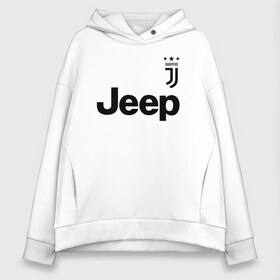 Женское худи Oversize хлопок с принтом JUVENTUS (НА СПИНЕ) в Петрозаводске, френч-терри — 70% хлопок, 30% полиэстер. Мягкий теплый начес внутри —100% хлопок | боковые карманы, эластичные манжеты и нижняя кромка, капюшон на магнитной кнопке | cristiano ronaldo | fc juventus | juventus | криштиану роналду. | фк ювентус | футбол | футбольный клуб | ювентус