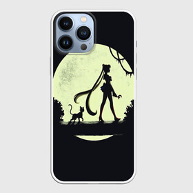 Чехол для iPhone 13 Pro Max с принтом SAILOR MOON в Петрозаводске,  |  | anime | anime girl | crystal | luna | mars | sailor moon | аниме | девушка | луна | лунная призма | манга | марс | сейлор мун