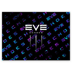 Поздравительная открытка с принтом EVE ECHOES / ИВ ЭХО в Петрозаводске, 100% бумага | плотность бумаги 280 г/м2, матовая, на обратной стороне линовка и место для марки
 | echo | echoes | eve | game | games | logo | online | space | ев онлайн | ев эхо | еве | ив онлайн | ив эхо | игра | игры | космос | лого | логотип | логотипы | онлайн | символ | символы | эхо | эхос