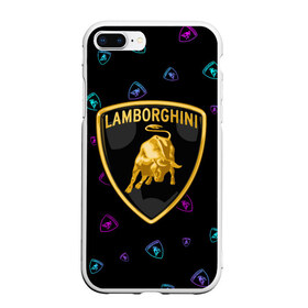 Чехол для iPhone 7Plus/8 Plus матовый с принтом LAMBORGHINI Ламборгини в Петрозаводске, Силикон | Область печати: задняя сторона чехла, без боковых панелей | Тематика изображения на принте: auto | lambo | lamborghini | logo | moto | symbol | авто | автомобиль | гонки | знак | ламбо | ламборгини | ламборджини | лого | логотип | логотипы | марка | машина | мото | символ | символы