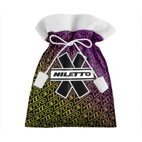 Подарочный 3D мешок с принтом НИЛЕТТО / Niletto в Петрозаводске, 100% полиэстер | Размер: 29*39 см | hip | hop | logo | music | nileto | niletto | rap | знак | лого | логотип | логотипы | любимка | музыка | музыкант | нилето | нилетто | рэп | символ | символы | хип | хоп