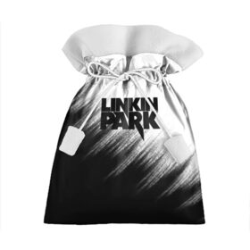 Подарочный 3D мешок с принтом Linkin Park в Петрозаводске, 100% полиэстер | Размер: 29*39 см | linkin park | music | rok | брэд делсон | гитара | джо хан | кайл кристнер | линкин парк | майк шинода | марк уэйкфилд | музыка | роб бурдон | рок | феникс фаррелл | честер беннингтон