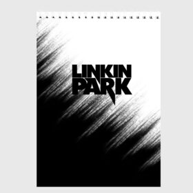 Скетчбук с принтом Linkin Park в Петрозаводске, 100% бумага
 | 48 листов, плотность листов — 100 г/м2, плотность картонной обложки — 250 г/м2. Листы скреплены сверху удобной пружинной спиралью | linkin park | music | rok | брэд делсон | гитара | джо хан | кайл кристнер | линкин парк | майк шинода | марк уэйкфилд | музыка | роб бурдон | рок | феникс фаррелл | честер беннингтон