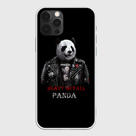 Чехол для iPhone 12 Pro Max с принтом Metall Panda в Петрозаводске, Силикон |  | Тематика изображения на принте: heavy metall | panda | rock | английский | брутал | в одежде | животные | звери | иллюстрации | иностранные | картинки | медведь | метал | музыка | надписи | неформал | панда | пафос | рок | стиль | текстуры