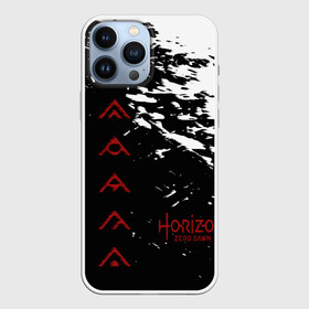 Чехол для iPhone 13 Pro Max с принтом HORIZON в Петрозаводске,  |  | gameplay | games | horizon | horizon zero dawn | ps4 | зеро давн | игры | надпись