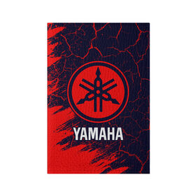 Обложка для паспорта матовая кожа с принтом YAMAHA MOTOR / Ямаха в Петрозаводске, натуральная матовая кожа | размер 19,3 х 13,7 см; прозрачные пластиковые крепления | auto | logo | moto | motor | symbol | yamaha | авто | автомобиль | гонки | знак | лого | логотип | логотипы | марка | машина | мото | мотоцикл | мотоциклы | символ | символы | ямаха